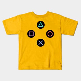 Play with Playstation Controller Buttons Kids T-Shirt